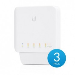 Ubiquiti USW Flex 3 Pack- Managed, Layer 2 Gigabit switch...