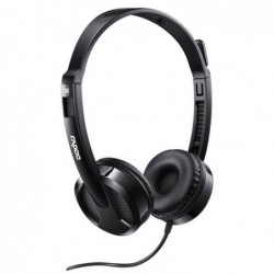 RAPOO H100 Wired Stereo Headsets - HD Voice Rotary...