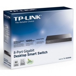 TP-Link SG2008 JetStream 8-Port Gigabit Smart Switch...