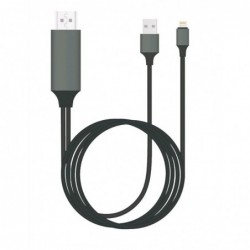 8Ware HDMI to Lightning 2m Cable for iPhone & iPad Plug &...