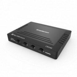 (LS) Simplecom CM340 Mechanical 4 Way HDMI Switch Box 4...