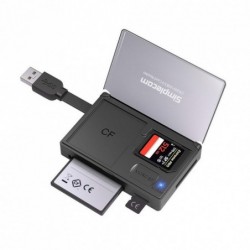 Simplecom CR309 3-Slot SuperSpeed USB 3.0 Card Reader...