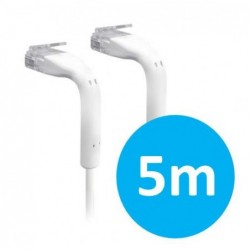 Ubiquiti UniFi Patch Cable Single Unit, 5m, White, End...