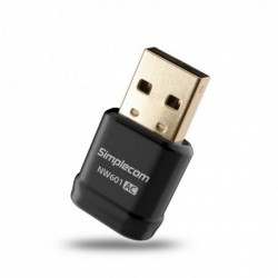 Simplecom NW601 AC600 Mini WiFi Dual Band Wireless USB...