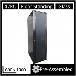 LDR Assembled 42U Server Rack Cabinet (600mm x 1000mm)...