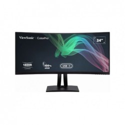 ViewSonic 34' ColorPro™ 21:9 Curved UWQHD 3440 x 1440,...