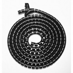 Brateck 30mm/1.2' Diameter Coiled Tube Cable Sleeve...