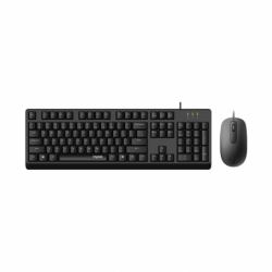 RAPOO X130pro - Wired Keyboard and Mice Combo Black with...