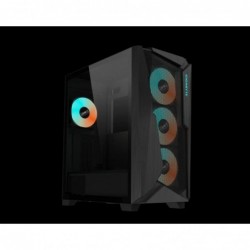 Gigabyte C301V2 RGB Tempered Glass E-ATX Black Mid Tower...