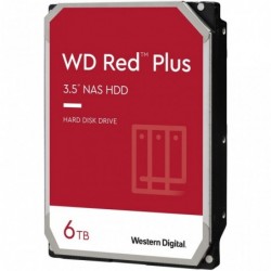 Western Digital WD Red Plus 6TB 3.5' NAS HDD SATA3 6Gb/s...