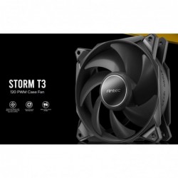 Antec Storm 120mm T3 PWM FDB 3 Pack. High Airflow 80.47...