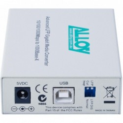 Alloy GCR2000ST 10/100/1000Base-T to Gigabit Fibre (ST)...