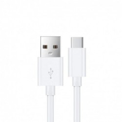 USP USB-C to USB-A Cable (2M) White - 3A, Durable, Fast...