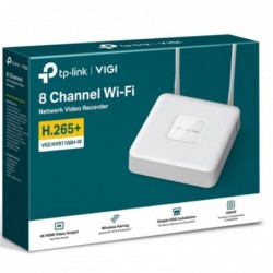 TP-Link VIGI NVR1108H-W 8 Channel Wi-Fi Network Video...