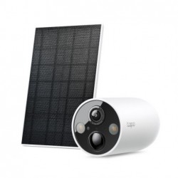TP-Link TC85 KIT Solar-Powered Security Camera Kit, 2K...