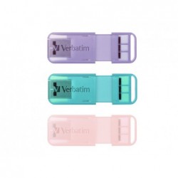 Verbatim Pop-Up 32GB USB 2.0 Triple Pack - Assorted...