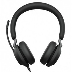 Jabra Evolve2 40 SE Wired-CA MS Stereo Headset, 360...