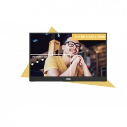 AOC 15.6inch FHD IPS 1920x1080 16:9, 800:1 Contrast 230...
