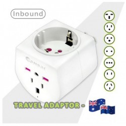 Sansai Universal Travel Adaptor 10A 240V 2400W 50Hz...