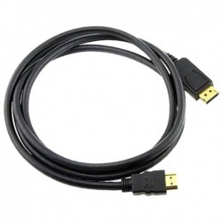 8ware DisplayPort DP to HDMI Cable 2m - 20 pins Male to...