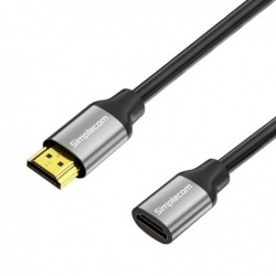 Simplecom CAF305 0.5M HDMI 2.1 Extension Cable Male to...