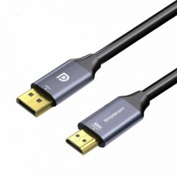 Simplecom DA218 Active DisplayPort 1.4 to HDMI 2.1 Cable...