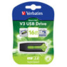 Verbatim 16GB V3 USB3.0 Green Store'n'Go V3: Rectractable USB Storage Drive Memory Stick