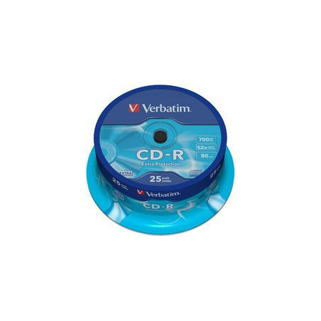 Verbatim CD-R 700MB 25Pk Spindle 52x