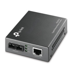 TP-Link MC200CM 1000Mbps RJ45 to 1000Mbps multi-mode SC fiber Converter, Full-duplex, up to 550m, switching power adapter, ch