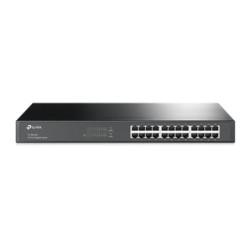 TP-Link TL-SG1024 24-Port Gigabit 19' Rackmountable Unmanaged Switch energy-efficient Supports MAC Plug & play 48Gbps Switchi