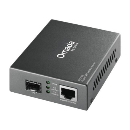 TP-Link MC220L Gigabit Single & Multi-Mode SFP Media Converter - IEEE 802.3ab/802.3z, 0.55km Multi-mode, 10km Single-Mode
