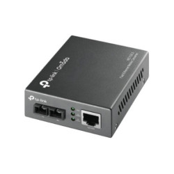 TP-Link MC110CS 10/100Mbps Single-Mode Media Converter Convert 100BASE-FX Fiber to 100Base-TX Copper Media Extends Fiber Dist