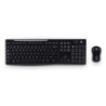 Logitech MK270R Wireless Keyboard and Mouse Combo 2.4GHz Wireless Compact Long Battery Life 8 Shortcut keys