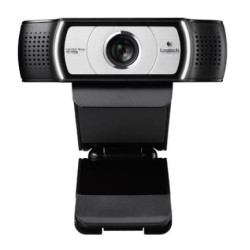Logitech C930e Webcam 90 Degree view HD1080P - Pan, Tilt, Zoom Options, Ideal for Skype, Lync, Plug and Play USB, Rightlight 