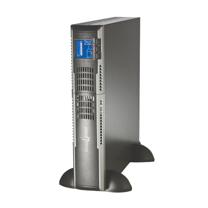 PowerShield Commander RT 2000VA/1800W, 10A input, hot-swappable batteries, 3 AUS sockets, 10A, C13 x 5, 2-year warranty