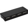 Targus 4-Port USB Hub Black -  Compatible with PC and MAC