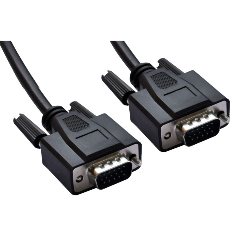 8Ware VGA Monitor Cable 10m 15pin Male to Male with Filter for Projector Laptop Computer Monitor UL Approved