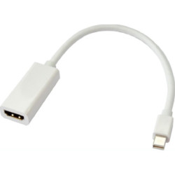 Astrotek Mini DisplayPort DP to HDMI Cable 15cm - 20 pins Male to Female 1080P Adapter Converter for Macbook Pro Air iMac Mic