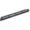 Astrotek 24 Ports UTP Patch Panel CAT6 RJ45 for 19' 1RU Rack Mount Data Network Cabinet Server PCB Type 110/Krone 3U' Black