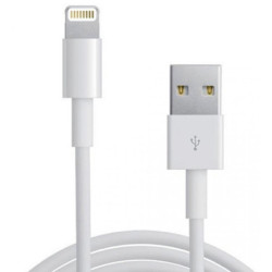 Astrotek 1m USB Lightning Data Sync Charger White Color Cable for iPhone X 9 8 7S 7 Plus 6S 6 Plus 5 5S iPad Air Mini iPod