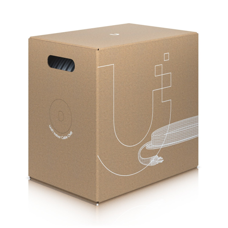 Ubiquiti UniFi Ethernet Cable, Category 6 UTP (Unshielded Twisted Pair),  Up To 10G Ethernet, 304m, Anti-crosstalk Divider