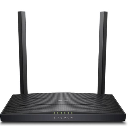 TP-Link Archer VR400 AC1200 Wireless VDSL/ADSL Modem Router 1.2Gbps 867Mbps @ 5GHz 300Mbps @ 2.4GHz 3xLAN 1xWAN 1xUSB 1xRJ11 