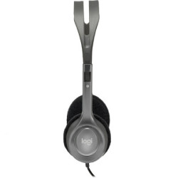 (LS) Logitech H110 Stereo Headset Over-the-head Headphones 3.5mm Versatile Adjustable Microphone for PC Mac