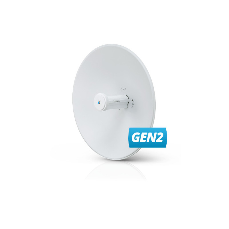Ubiquiti Airmax PowerBeam 5AC-Gen2, 5 GHz Point-to-Point (PtP) Bridge, Integrated Dish Reflector, 450  Mbps 5 GHz, 15  km Ran
