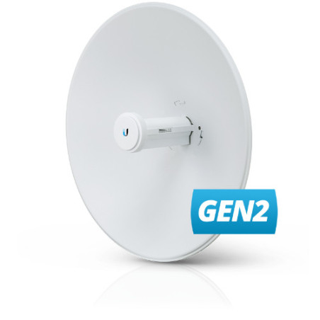 Ubiquiti Airmax PowerBeam 5AC-Gen2, 5 GHz Point-to-Point (PtP) Bridge, Integrated Dish Reflector, 450  Mbps 5 GHz, 15  km Ran
