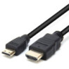 Astrotek Mini HDMI to HDMI Cable 1m with Ethernet 1.4V 3D HD 1080p Male to Male for Camera Camcorder Mobile Laptop Tablet Gra