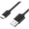 Astrotek 1m USB-C 2.0 Type-C Data Sync Charger Cable 480Mbps Strong Braided Heavy Duty Charging for Samsung Galaxy Note 8 S8 