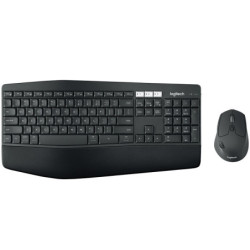 (LS)Logitech MK850 Wireless Desktop Keyboard Mouse Combo 3 year battery Incurve keys Low profile Cushioned palm rest ~920-002