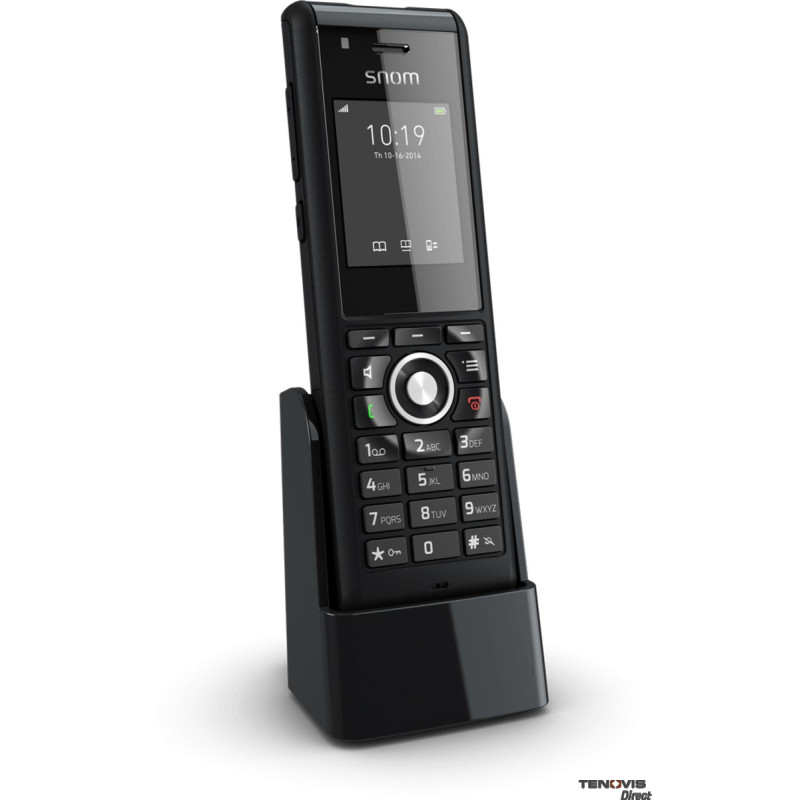 SNOM M85 Industrial DECT Handset, Wideband HD Audio Quality, Bluetooth Compadibility, TalkTime Up To 12 Hours (Add 4395)