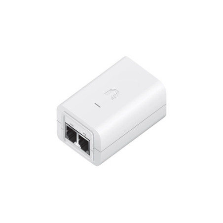 Ubiquiti 24 V DC PoE Adapter, Surge and Clamping Protection, Maximum Surge Discharge, AC Cable with Earth Ground, White